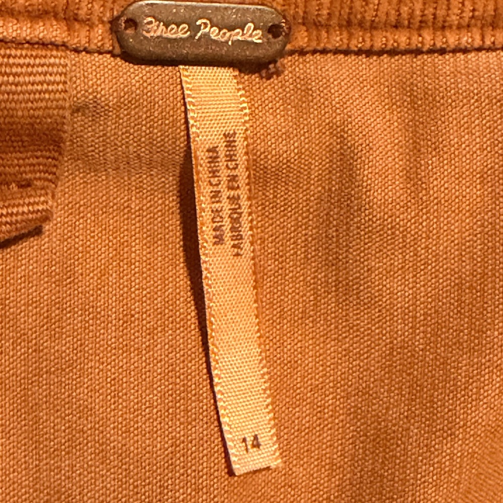 Free People courduroy Mini Skirt with Belt - Picture 5 of 5